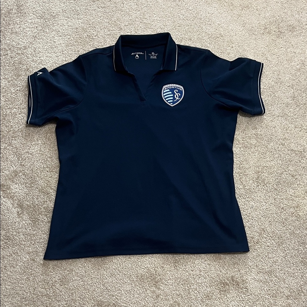 Women’s Sporting Kansas City Embroidered Crest Polo
